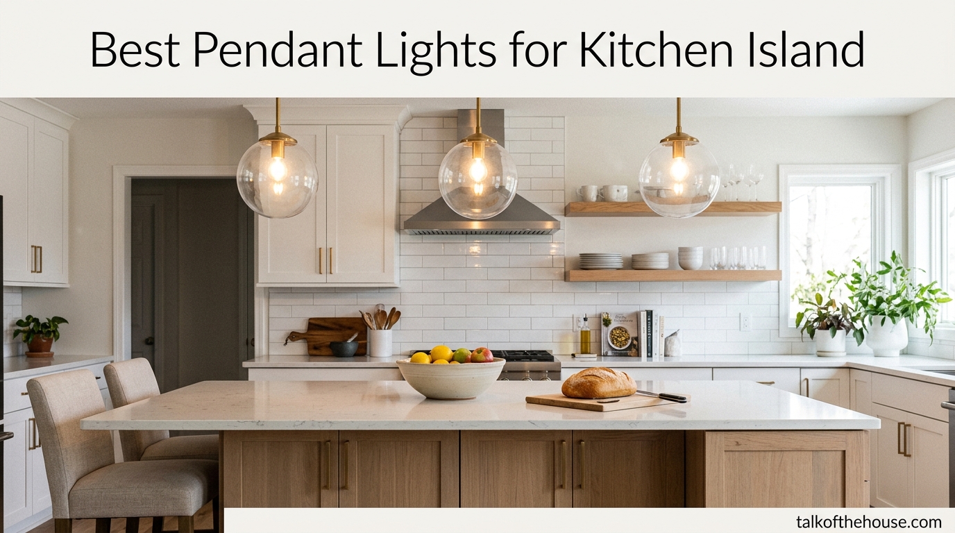Best Pendant Lights for Kitchen Island