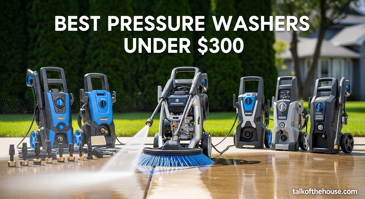 Best Pressure Washers Under $300