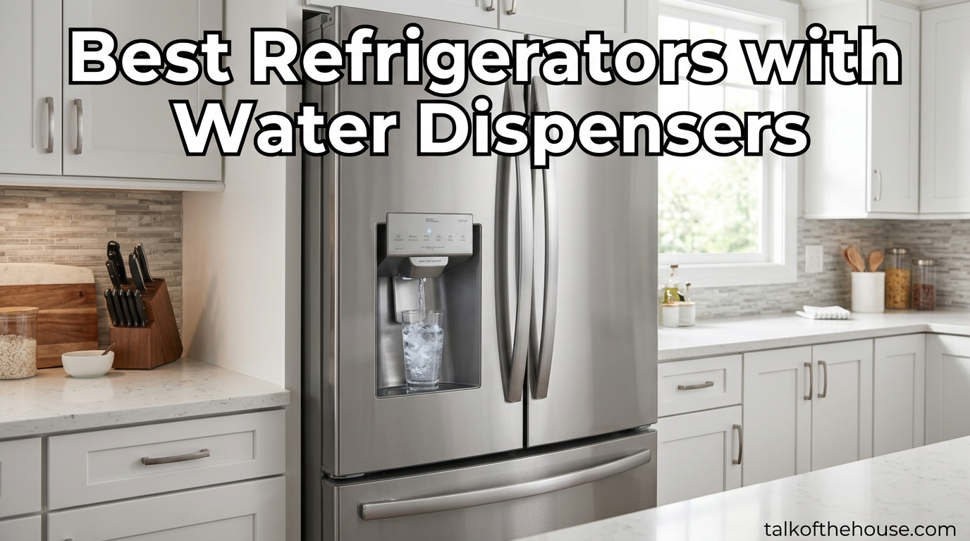 Best Refrigerators with Water Dispensers