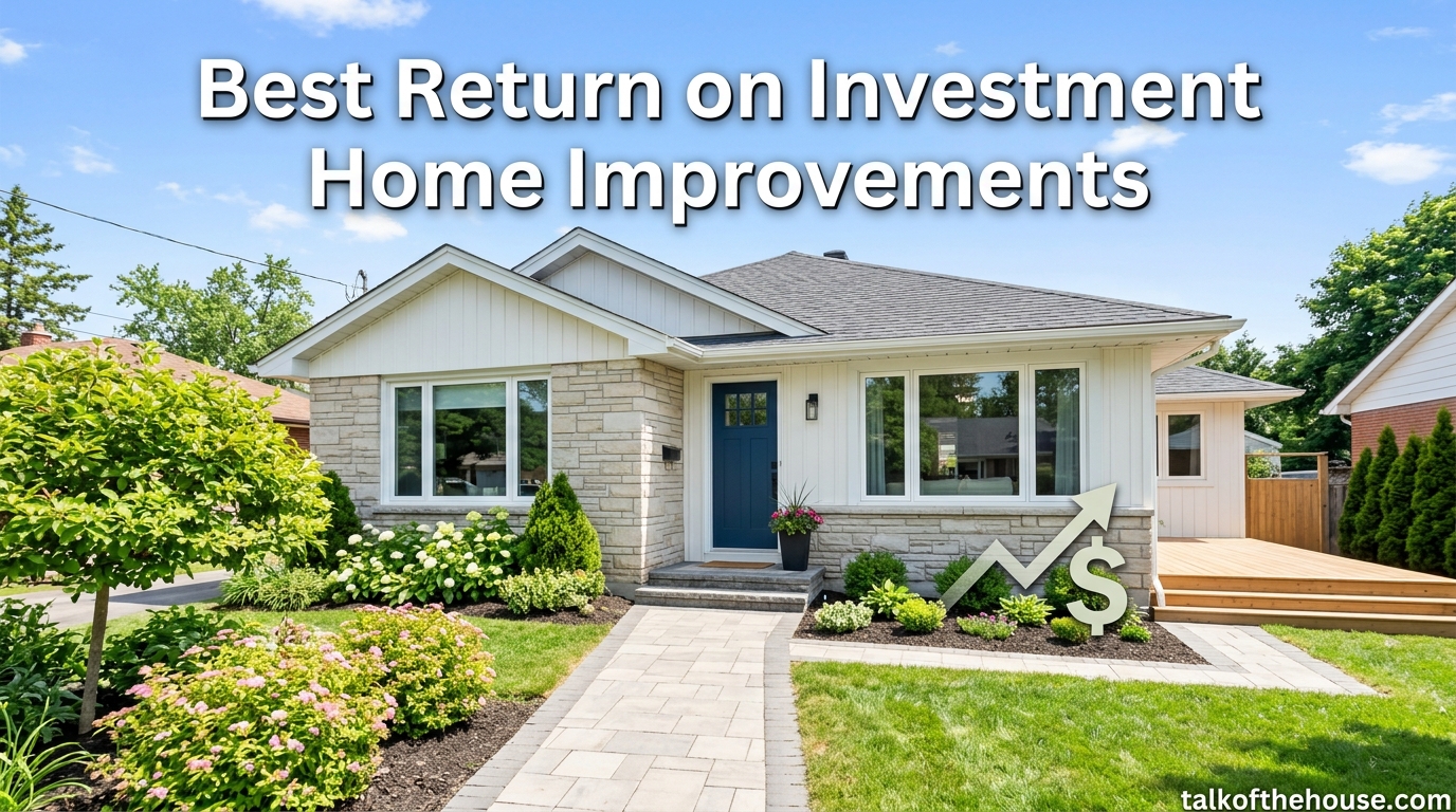 Best Return on Investment Home Improvements