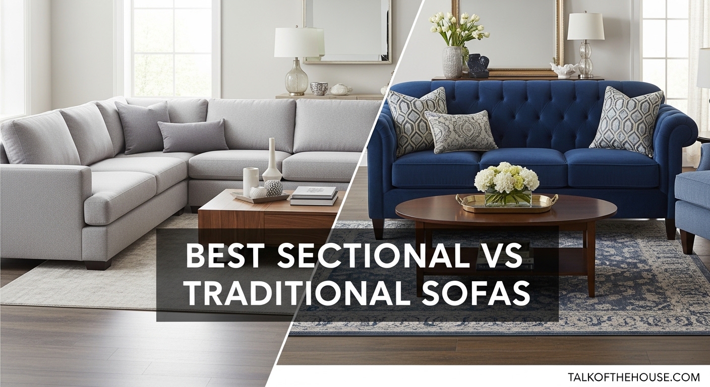 Best Sectional vs Traditional Sofa