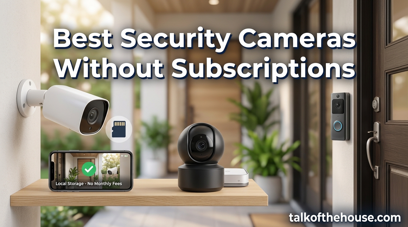 Best Security Cameras Without Subscriptions