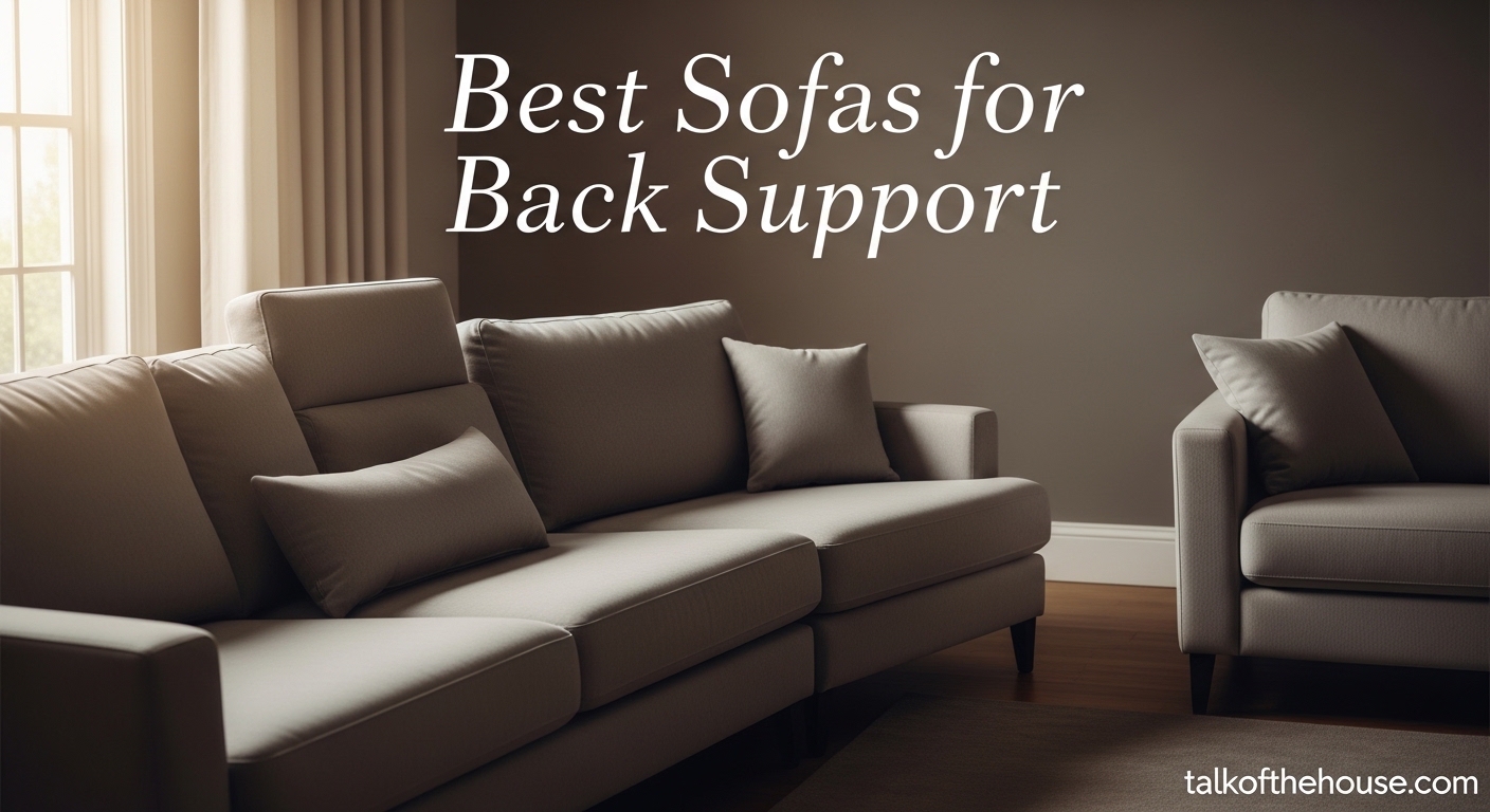 Best Sofas for Back Support