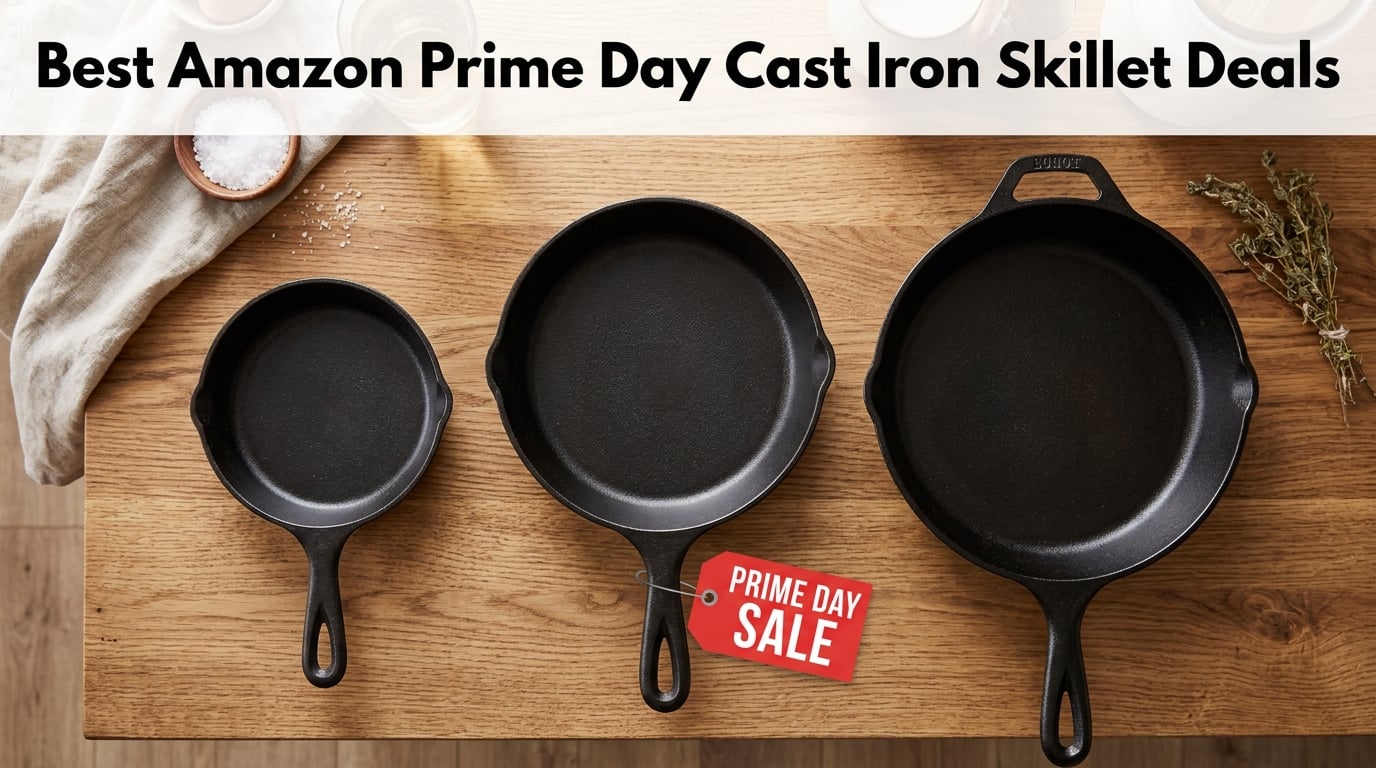 Best Amazon Prime Day Cast Iron Skillet Deals 2026