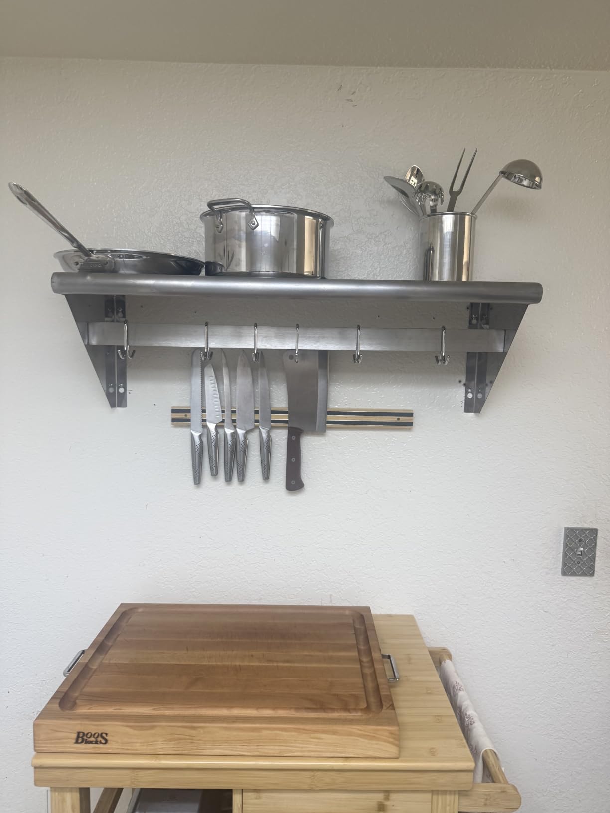 Norpro 12-Inch Magnetic Knife Tool Bar customer photo 1