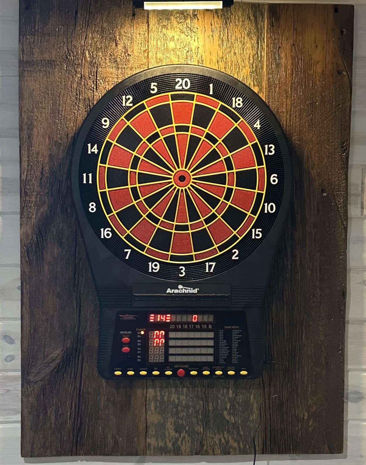 Arachnid Cricket Pro Tournament-Quality Electronic Dartboard up to 40 Games and 315 Variations (Including Popular Cricket Modes) customer photo 1