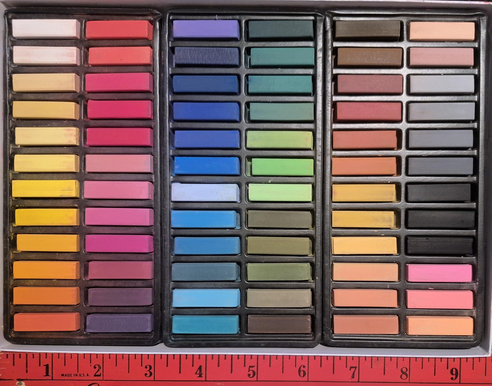 Faber-Castell FC128272 Creative Studio Soft Pastel Crayons (72 Pack), Assorted customer photo 1