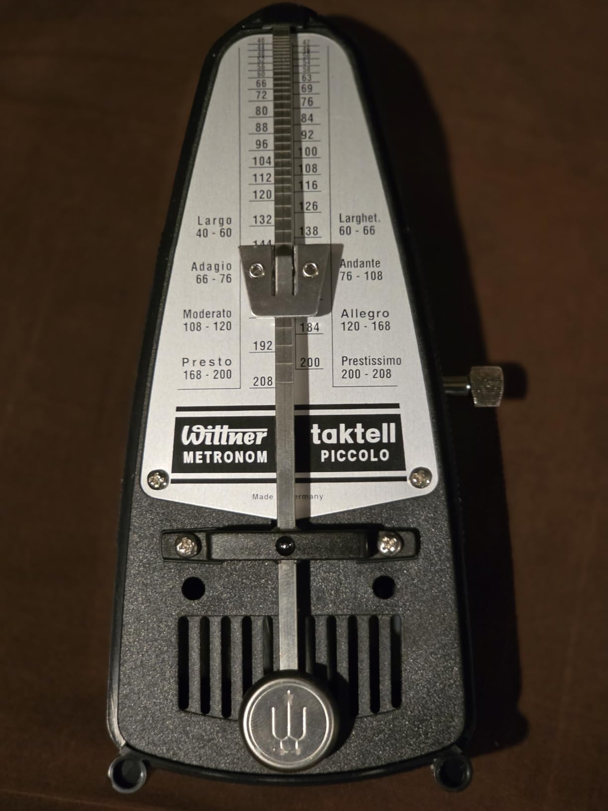 Wittner 836 Taktell Piccolo Metronome, Black customer photo 1