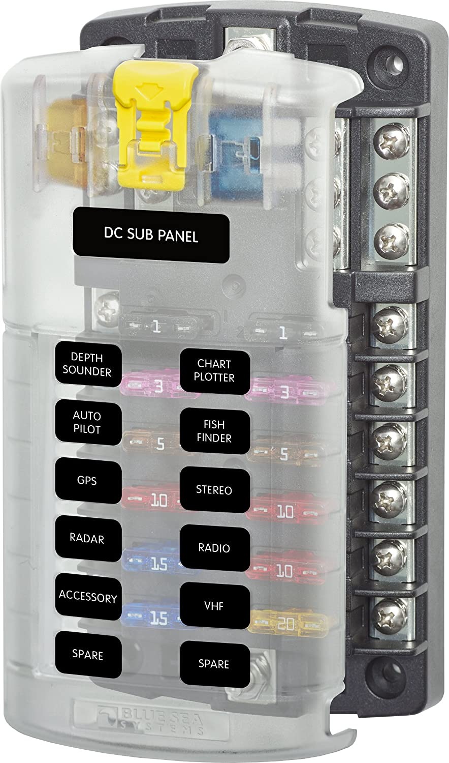 Blue Sea Systems 4-Position Mini Selector Battery Switch, Red, 6007 m-Series customer photo 2