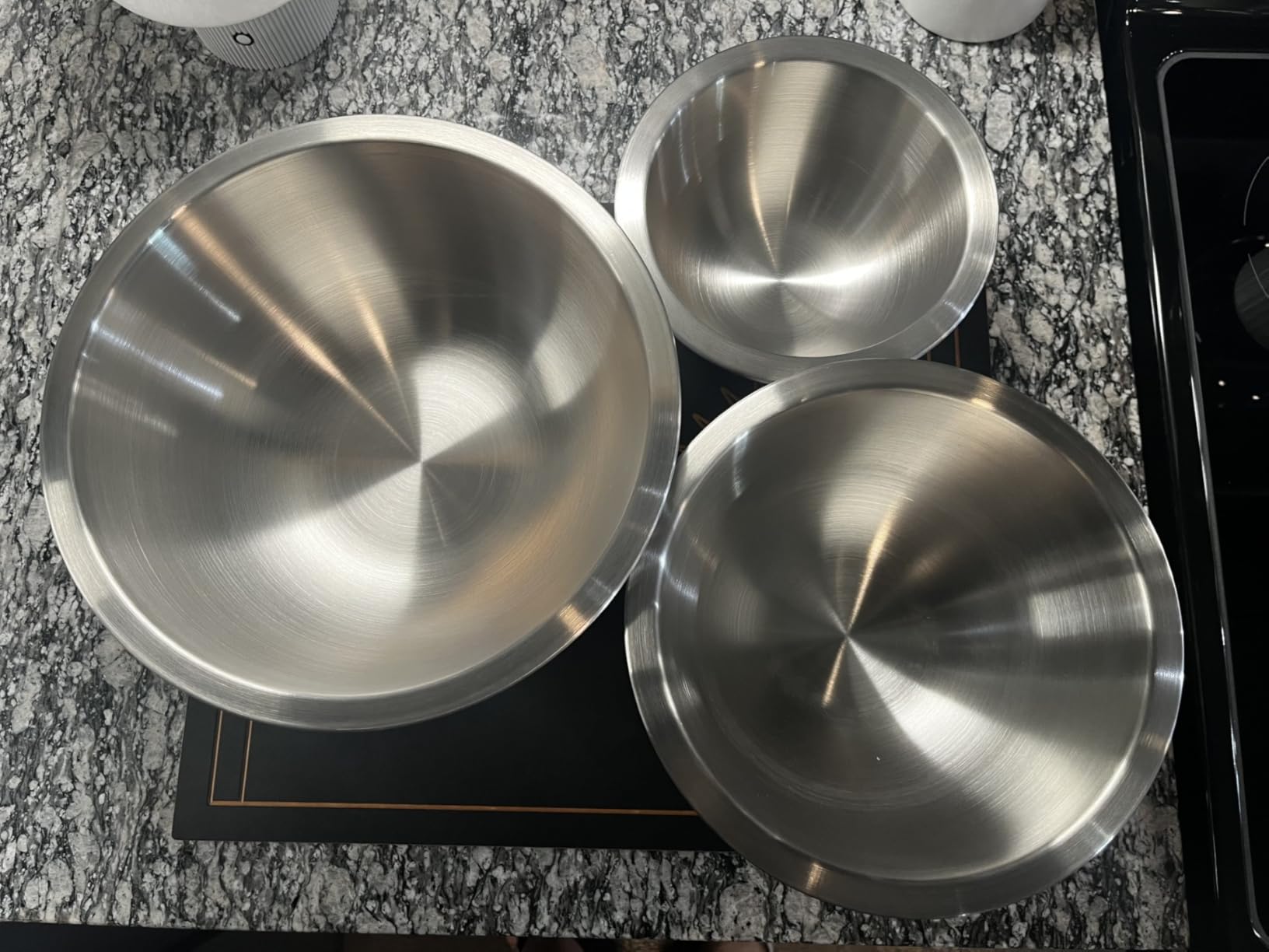 OXO Good Grips 3-Piece Stainless-Steel Mixing Bowl Set customer photo 2