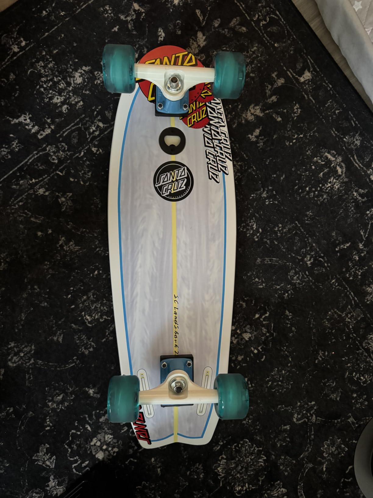Santa Cruz Youth Land Shark Cruzer, Rasta customer photo 2