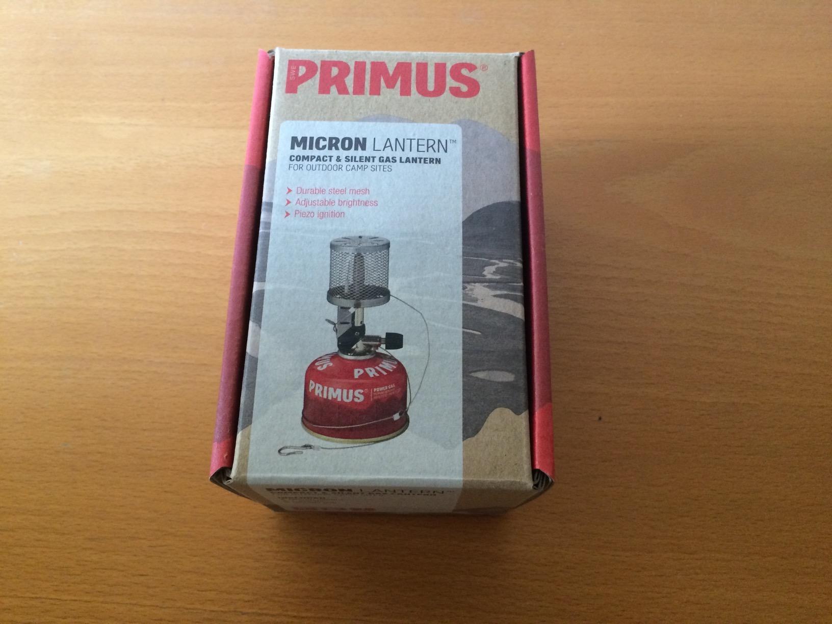 Primus Micron Lantern - Steel Mesh with Piezo Ignition (Gray) customer photo 2