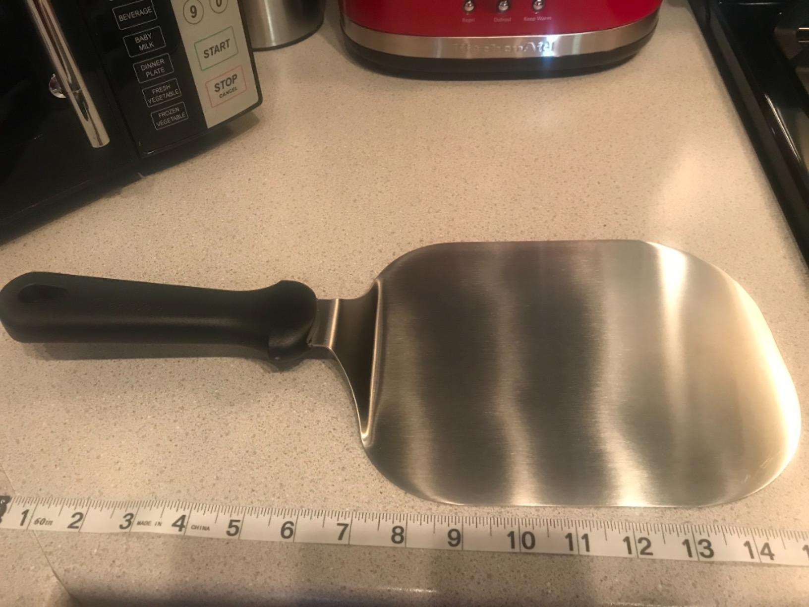 Fat Daddio's SPAT-JCS Stainless Steel Jumbo Spatula & Cake Lifter, 16.5 inch customer photo 2