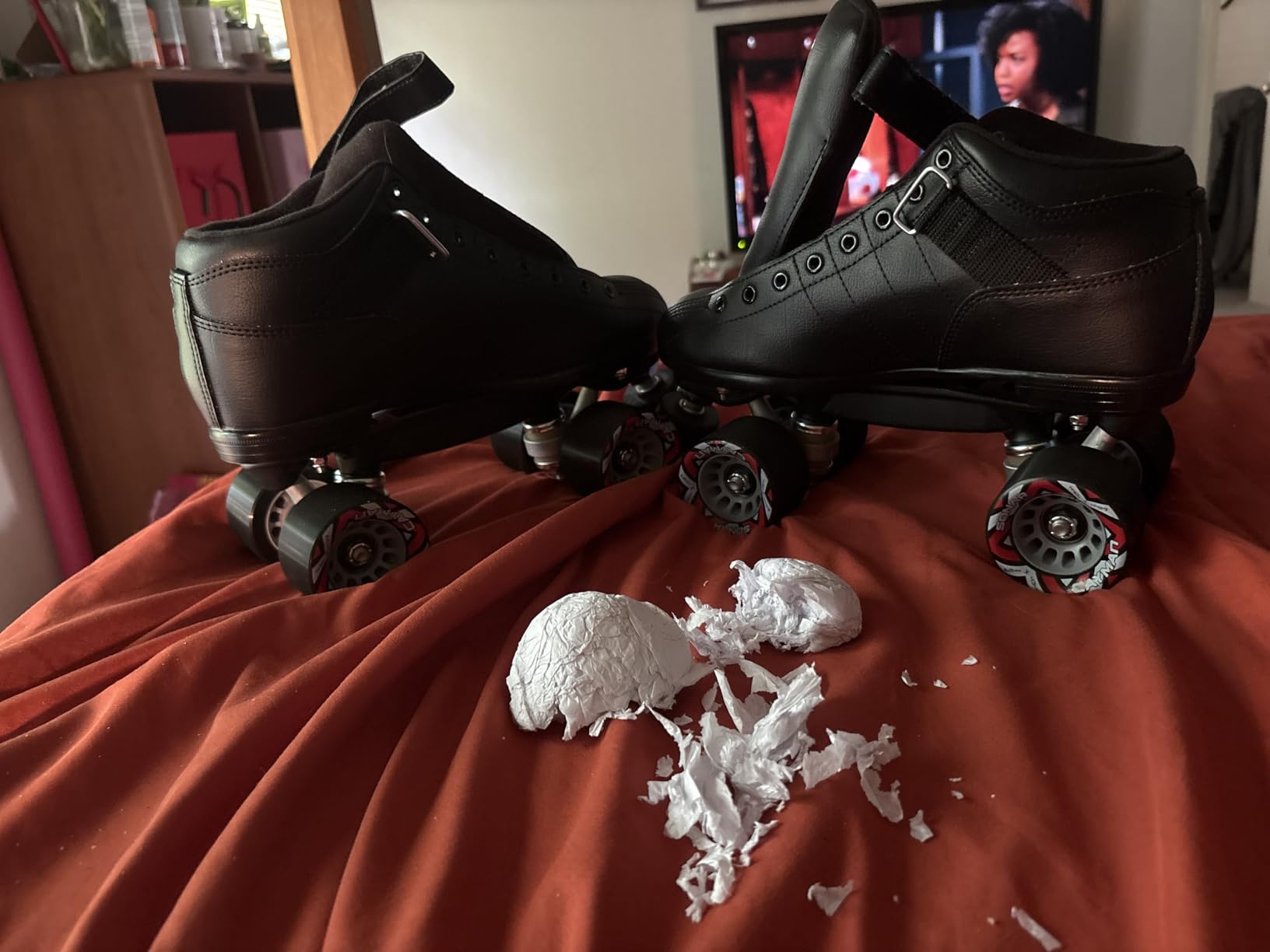 Riedell R3 Roller Skates for Men and Women - Ultra-Durable Indoor Quad Skate with Sonar Cayman Wheels, Nylon Plate, and Precision Fit customer photo 2