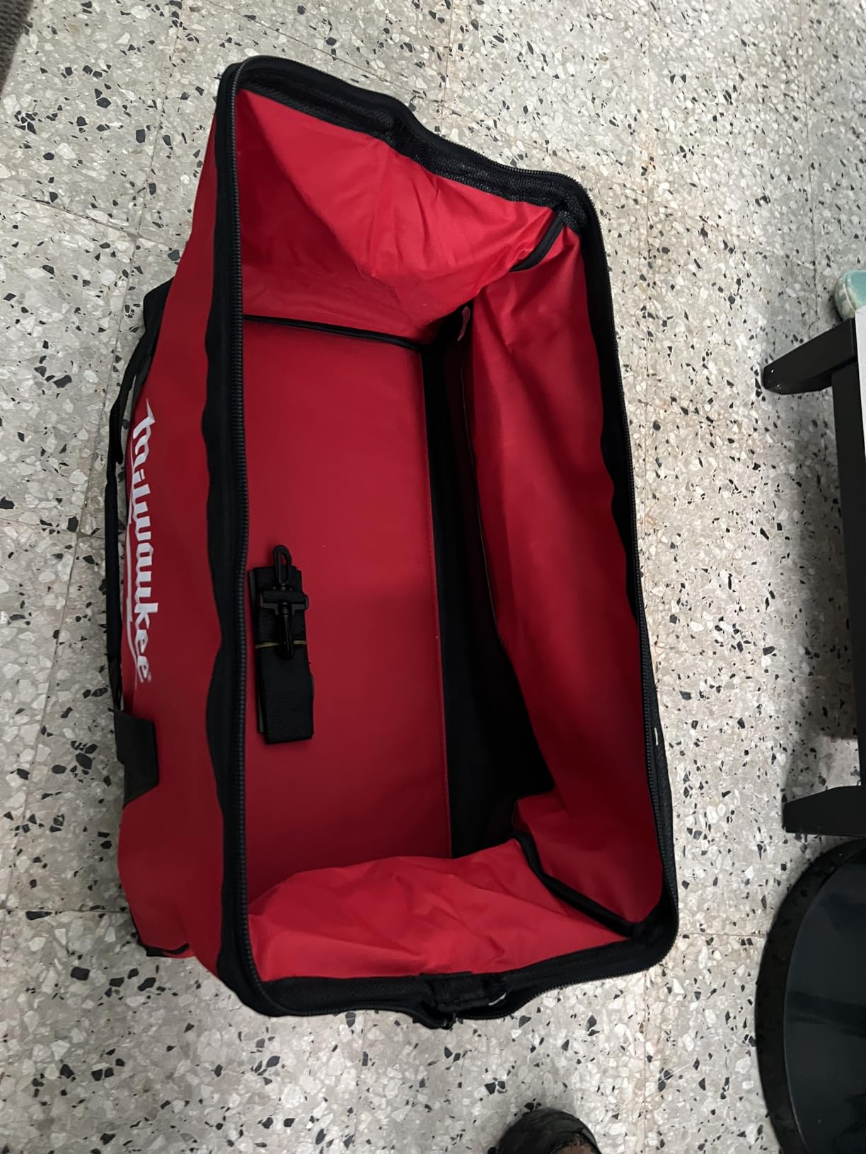 Milwaukee 17 Inch Heavy Duty Canvas Tool Bag with 6 Interior Pockets, Reinforced Bottom, and Strap Ring customer photo 1