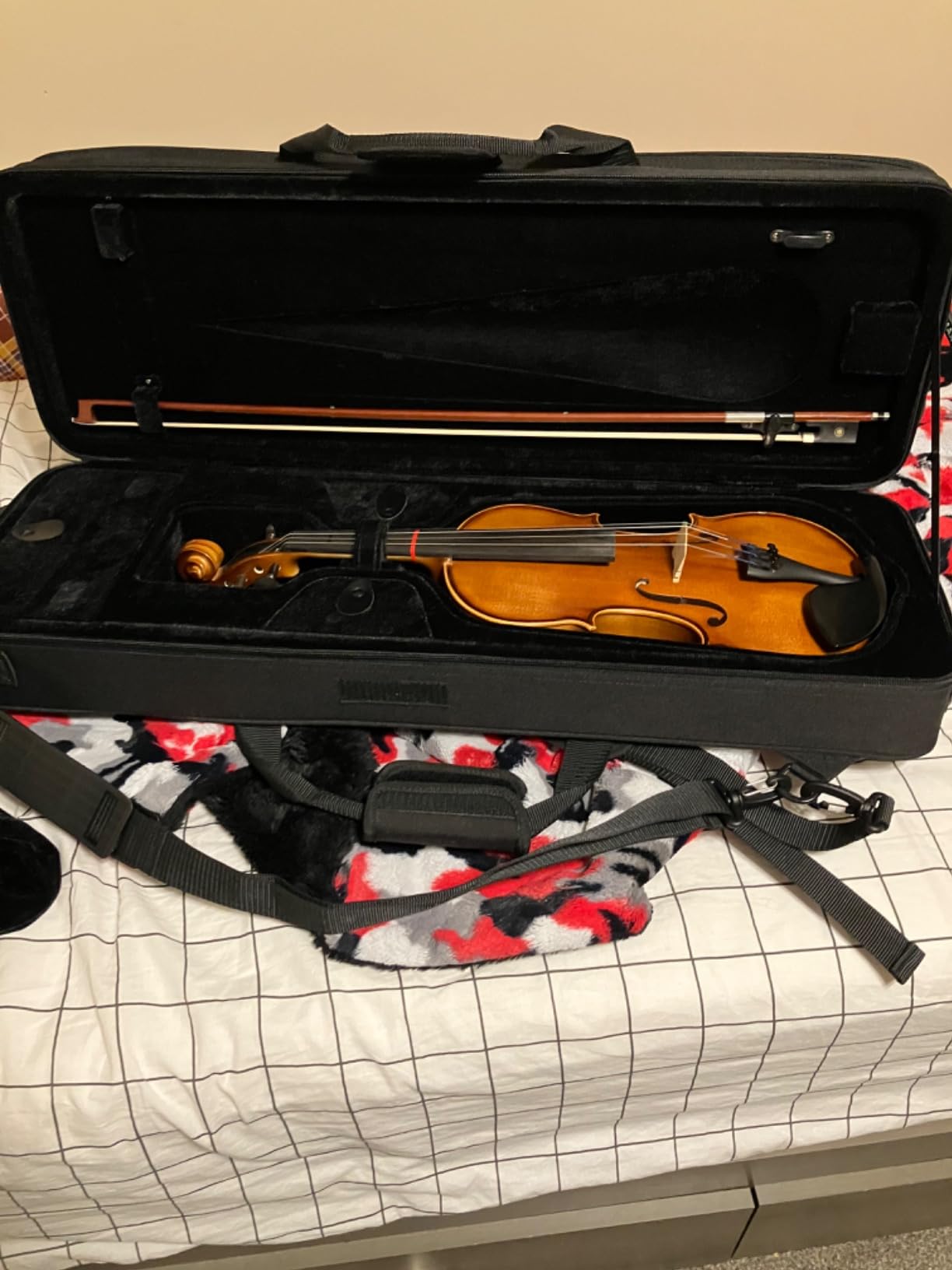 Protec MX144 4/4 Violin Oblong MAX Case, Black customer photo 1