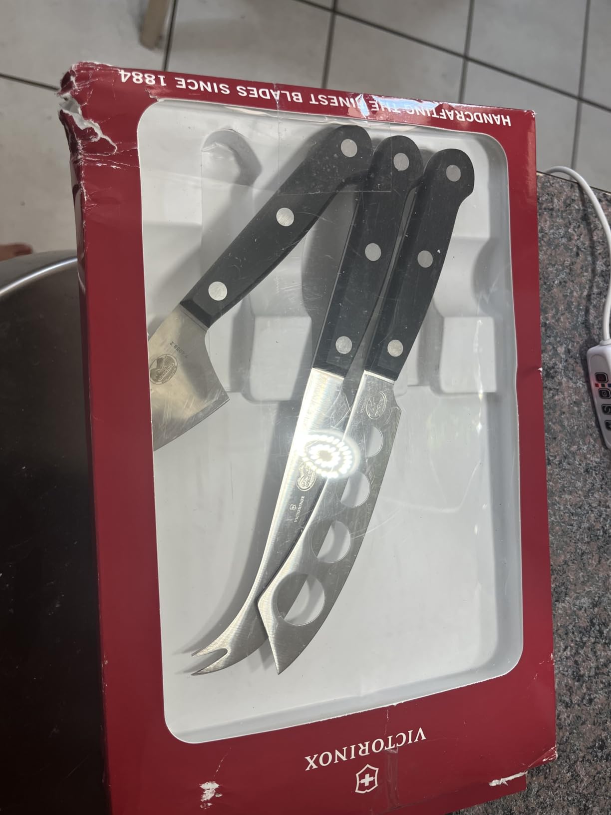 Victorinox Swiss Army 3-Piece Gourmet Cheese Knife Gift Set customer photo 1