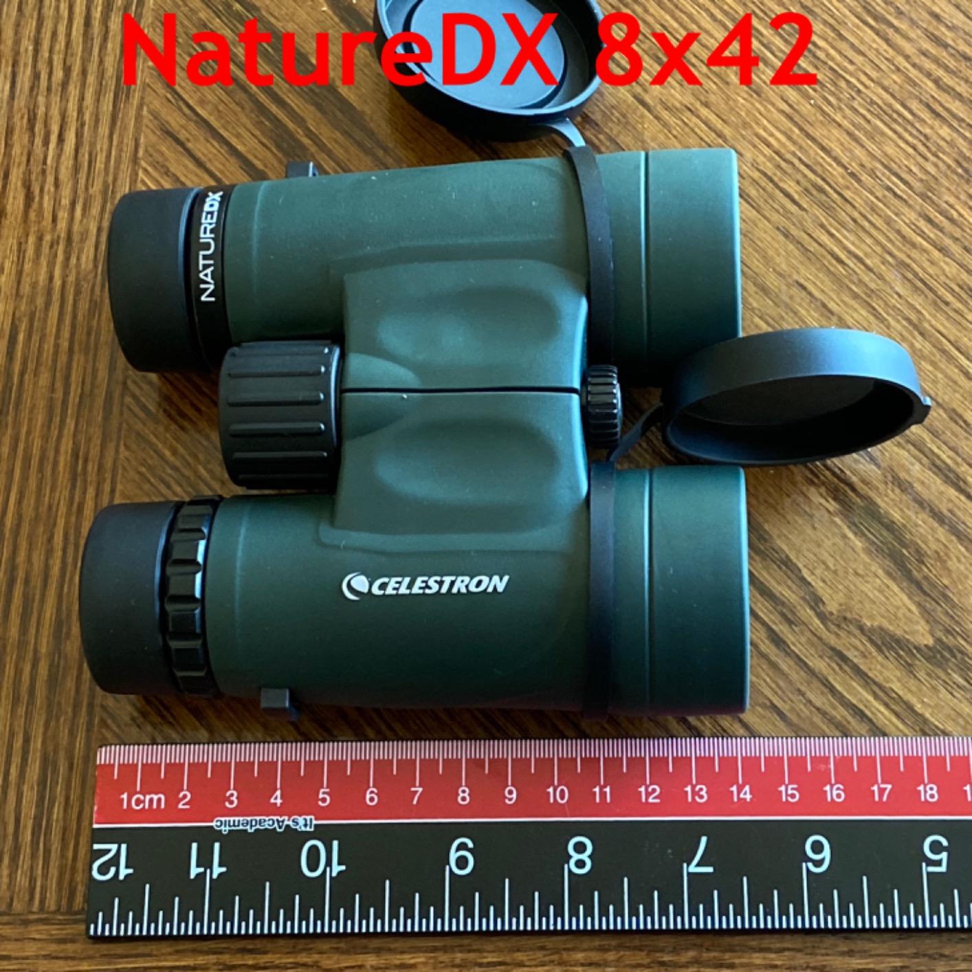 Celestron - Nature DX 8x42 Binoculars - Ideal for Birding and Outdoors - 42mm Objective Lenses - Wide 7.4 Degree Field of View - BaK-4 Prisms - Fully Multi-Coated - Waterproof and Fogproof customer photo 1