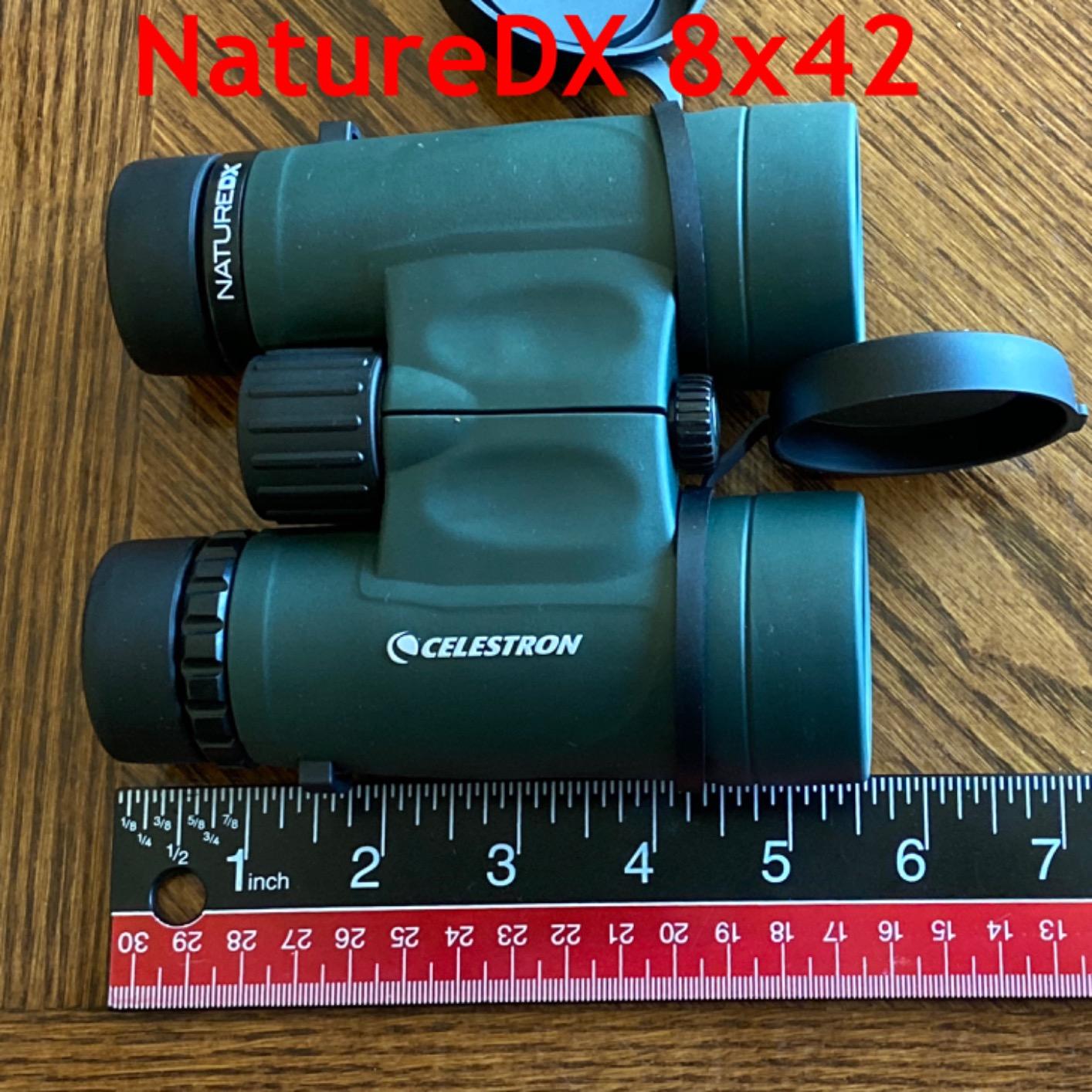 Celestron - Nature DX 8x42 Binoculars - Ideal for Birding and Outdoors - 42mm Objective Lenses - Wide 7.4 Degree Field of View - BaK-4 Prisms - Fully Multi-Coated - Waterproof and Fogproof customer photo 2