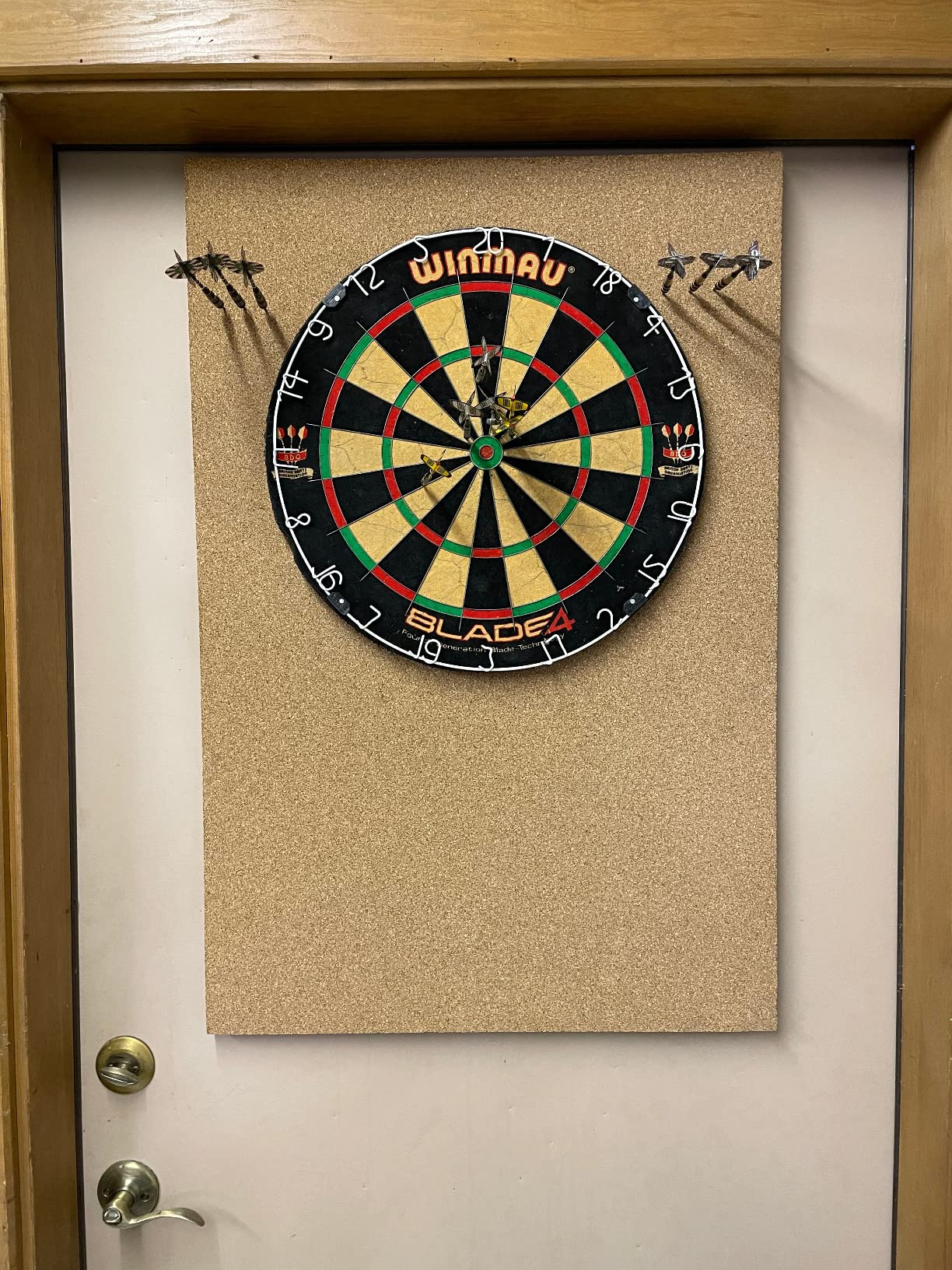 Jelinek Cork Dart Board Backer Wall customer photo 1