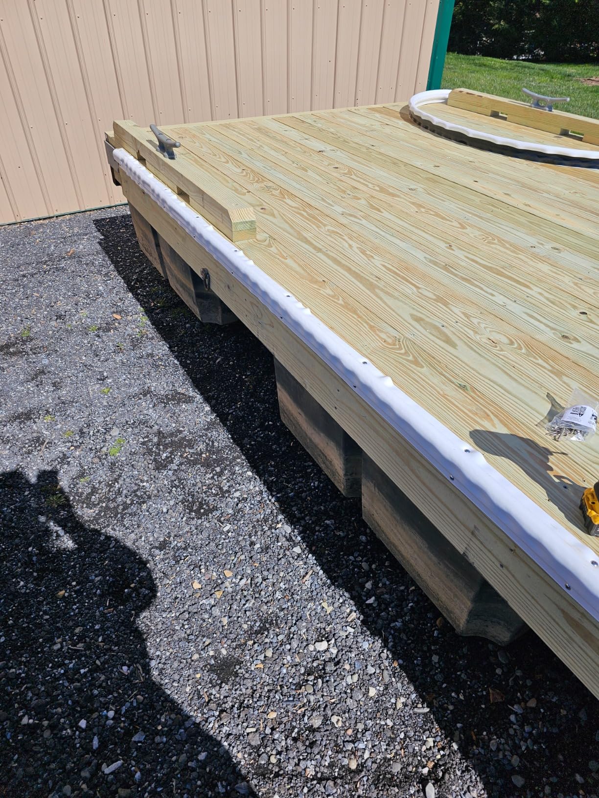Taylor Made Commercial Dock Edging - Commercial P-Shape 10' Coil customer photo 2