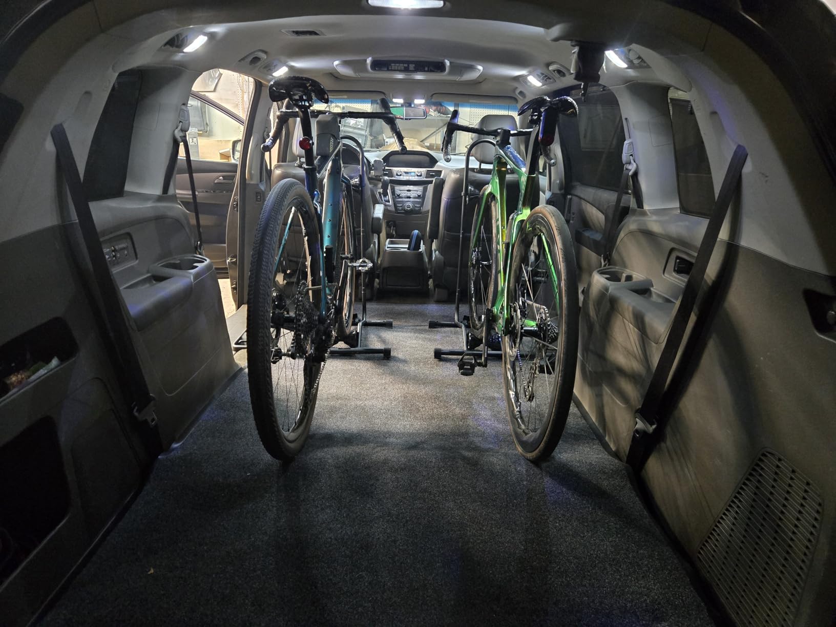BikeHand Bike Floor Stand Parking Rack Stand - for 24''-29'' Mountain MTB & Road Bikes Bicycles Indoor Outdoor Garage Storage customer photo 2