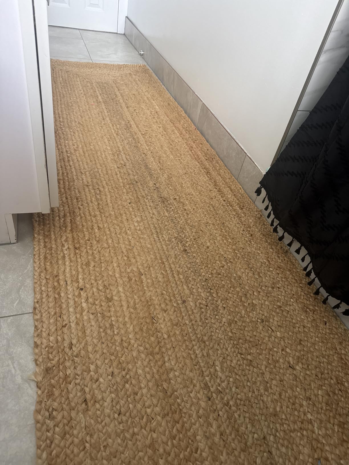 SAFAVIEH Area Rug 3x5 Oval - Cape Cod Collection - Natural Brown, Handmade Braided Flat Weave Jute (CAP252A) customer photo 2
