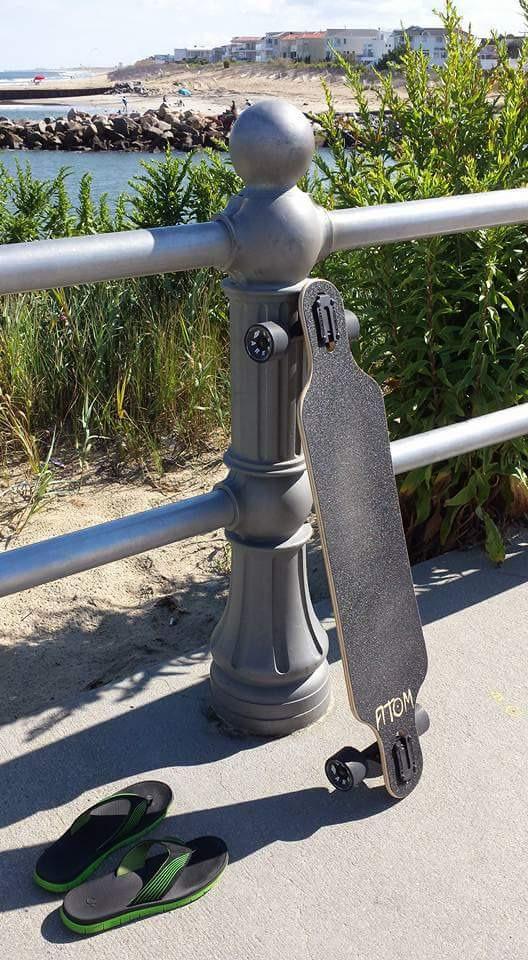 Atom Drop Through Longboard - 40 Inch customer photo 1