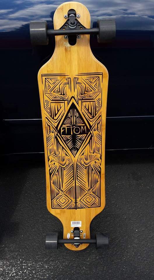 Atom Drop Through Longboard - 40 Inch customer photo 2