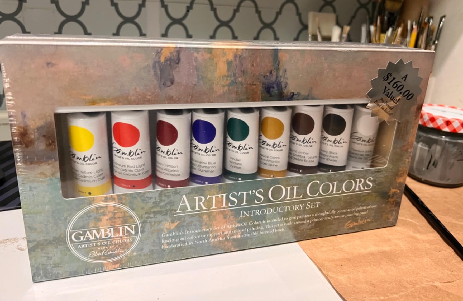 Gamblin Artist Oil Colors Introductory Set customer photo 1