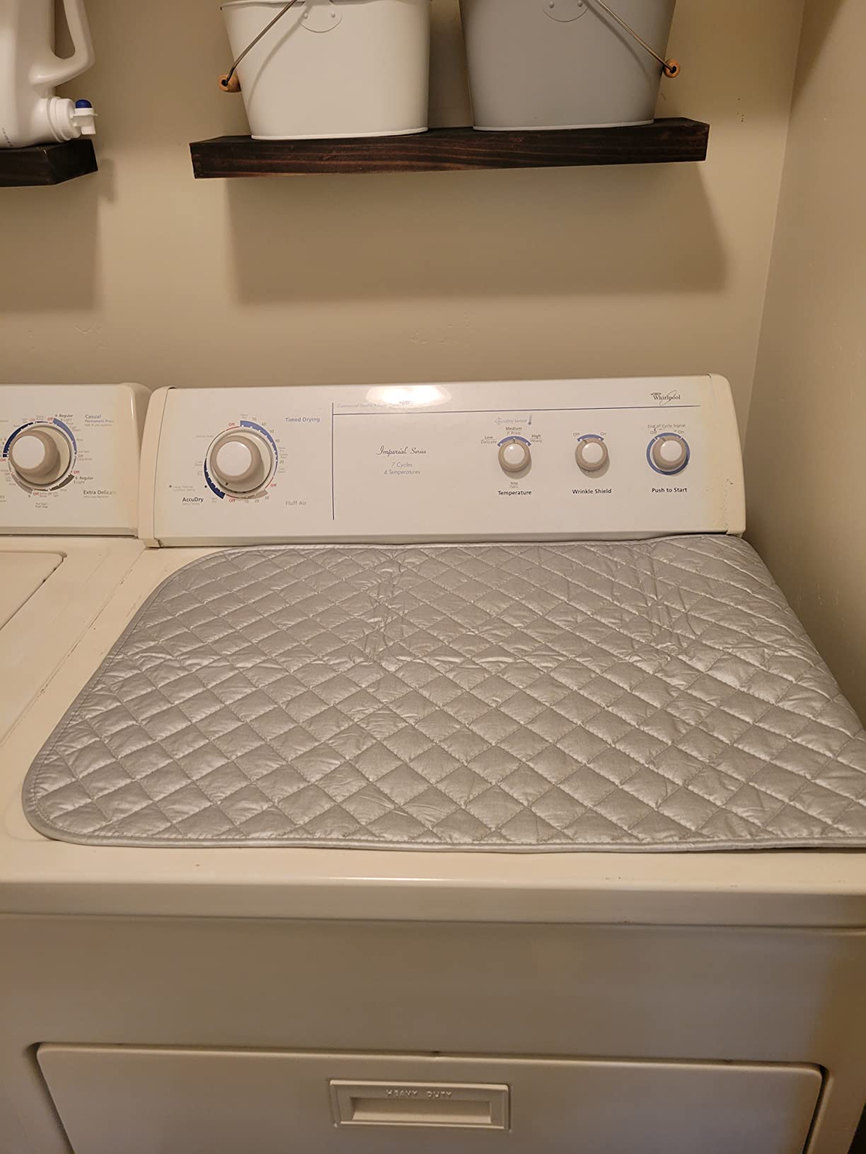 Portable Magnetic Ironing Mat Blanket (Iron Anywhere) Ironing Board Replacement, Iron Board Alternative Cover customer photo 1
