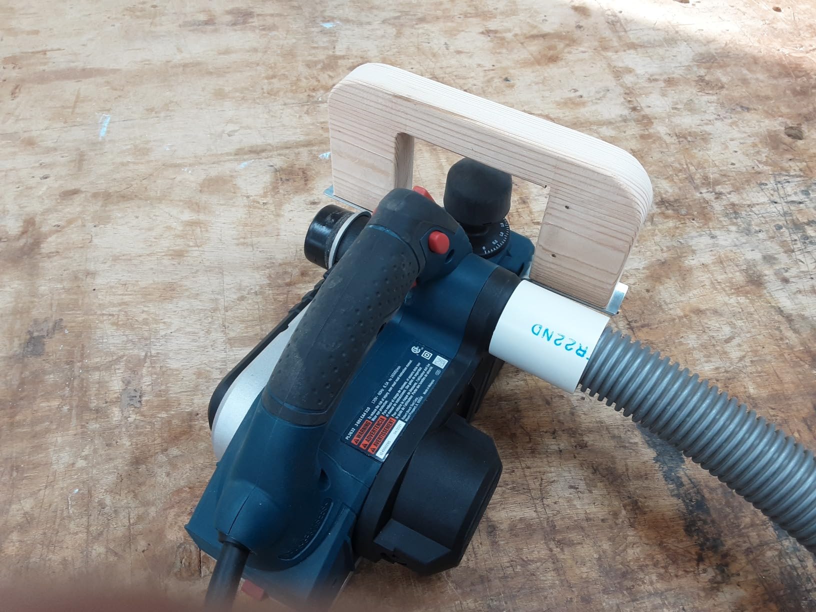 BOSCH PL2632K 3-1/4 In. Electric Hand Planer Kit customer photo 2