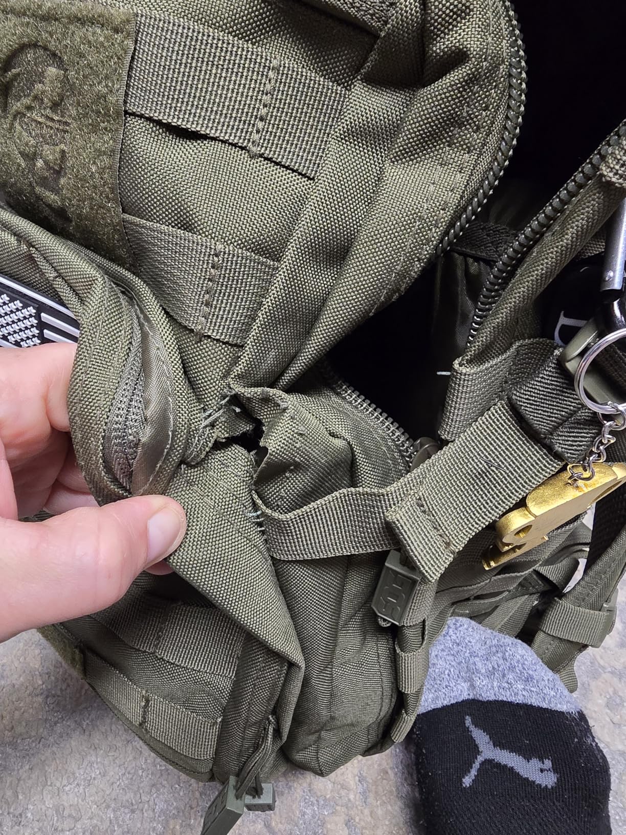 SOG Specialty Knives & Tools Ninja Tactical Daypack Backpack, Olive Drab Green, One Size customer photo 1