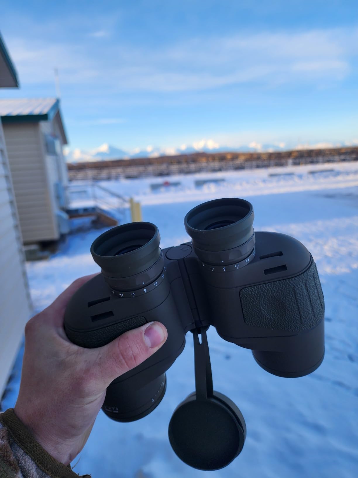 USCAMEL 10X50 Marine Binoculars - Professional Waterproof Binoculars with Rangefinder Compass customer photo 2