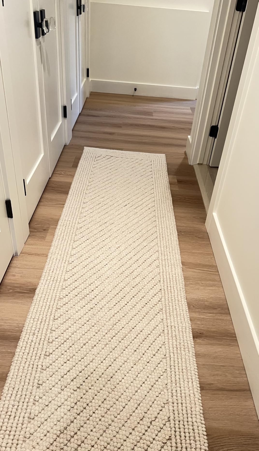 GORILLA GRIP Strong Rug Pad Gripper, Grips Help Keep Area Rugs Safe in Place, Slip and Skid Resistant Pads for Tile and Hardwood Floors, Under Carpet Mat Cushion Floor Protection, 2x3 FT customer photo 2