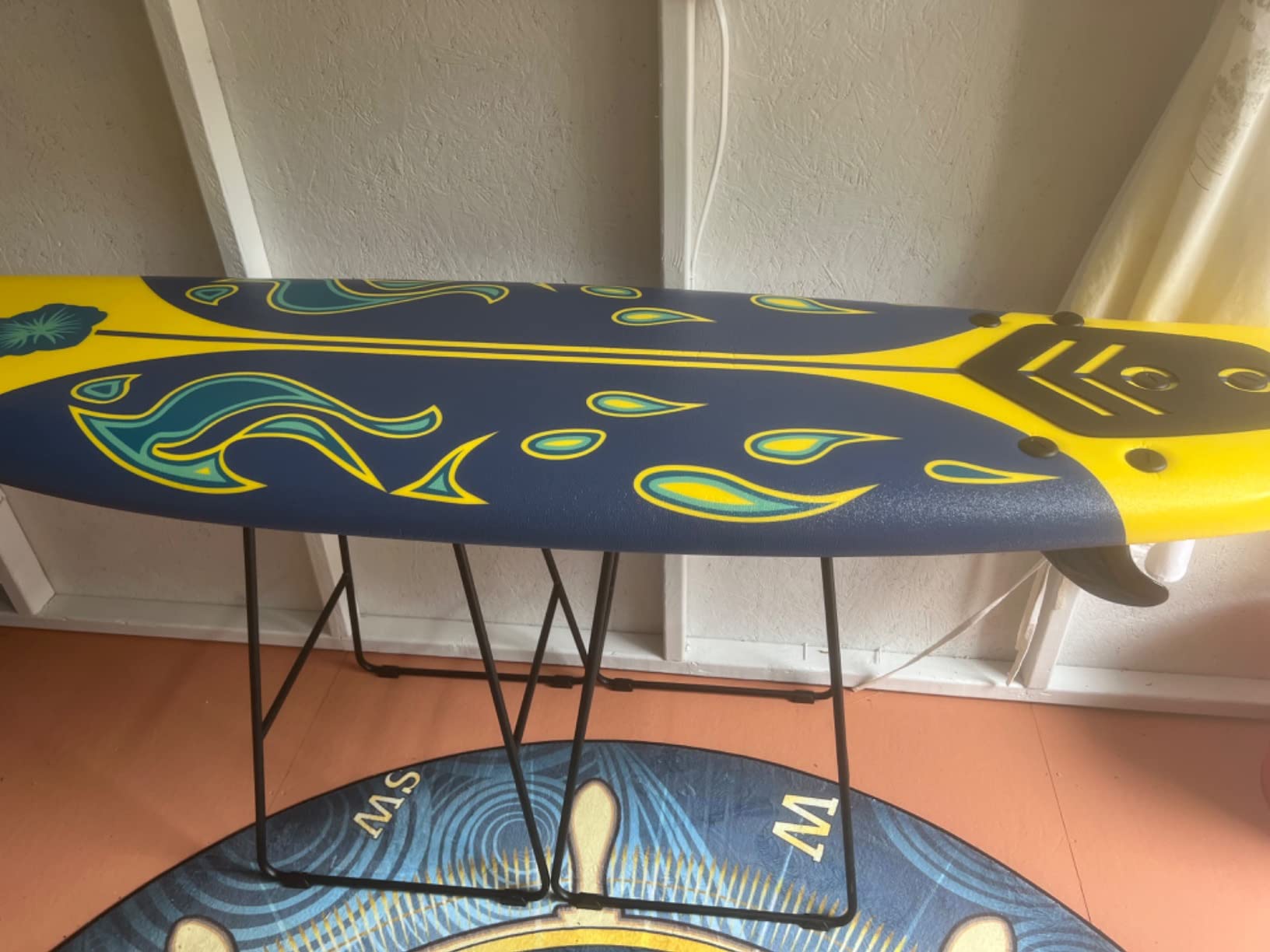 Giantex 6' Surfboard Surfing Surf Beach Ocean Body Foamier Board with Removable Fins, Great Beginner Board for Kids, Youth and Children customer photo 2