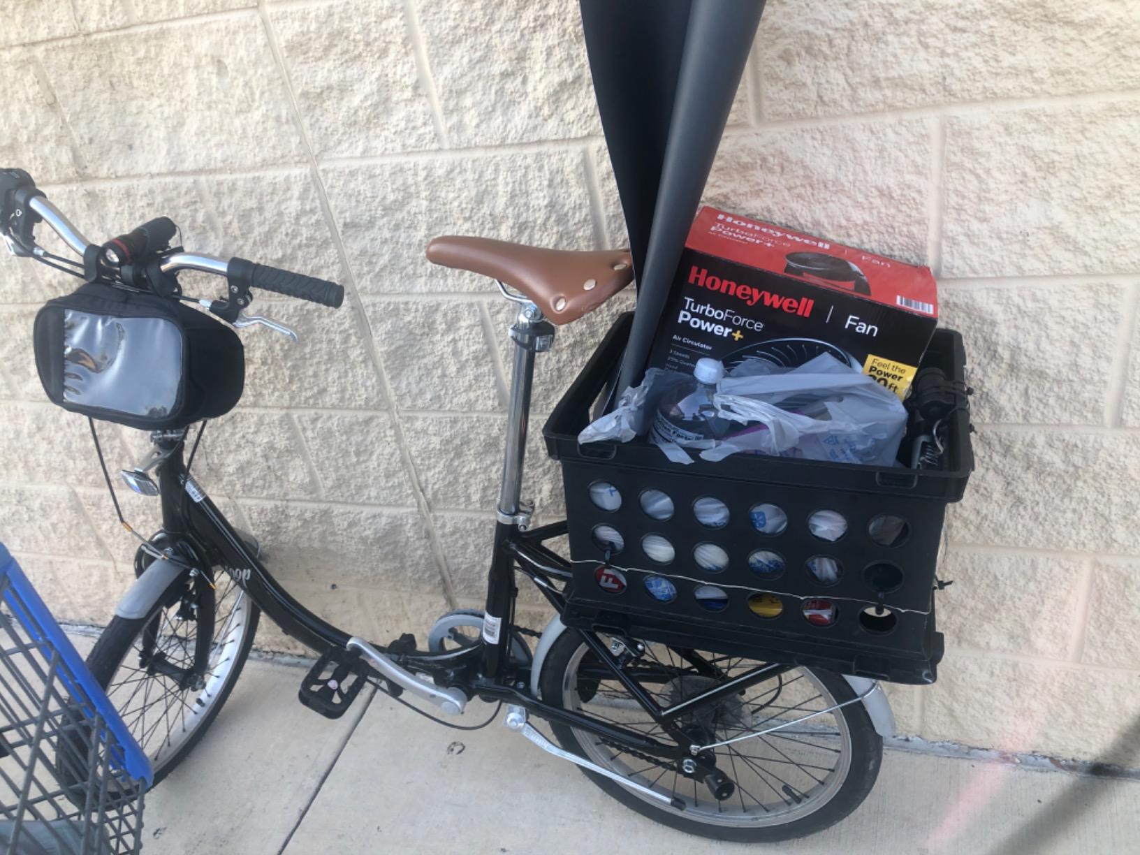 Schwinn Loop Folding Bike, 20-inch Wheel, 7-Speed, Lightweight Aluminum Frame customer photo 1