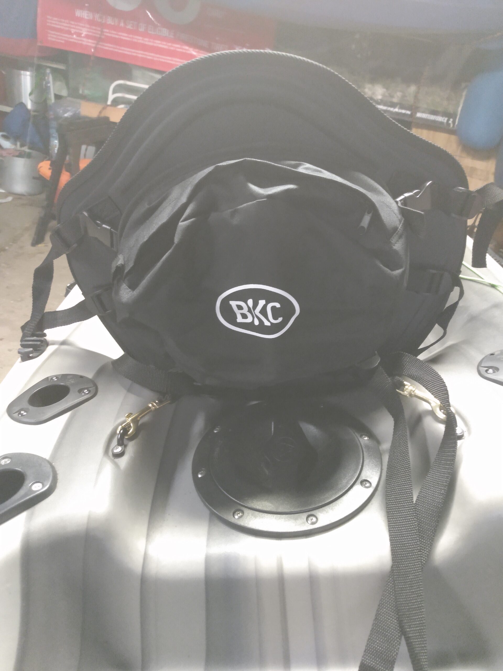 BKC UH-PS223 Universal Sit-On-Top Premium Memory Foam Padded Kayak Seat and Backrest with Adjustable Straps for Kayaking and Fishing by Brooklyn Kayak Company customer photo 1