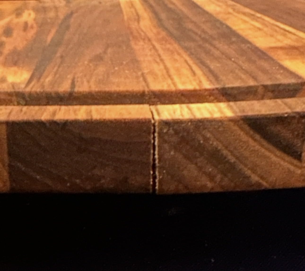 Lipper International 7215 Teak Wood Edge Grain Kitchen Cutting and Serving Board, Small, 12