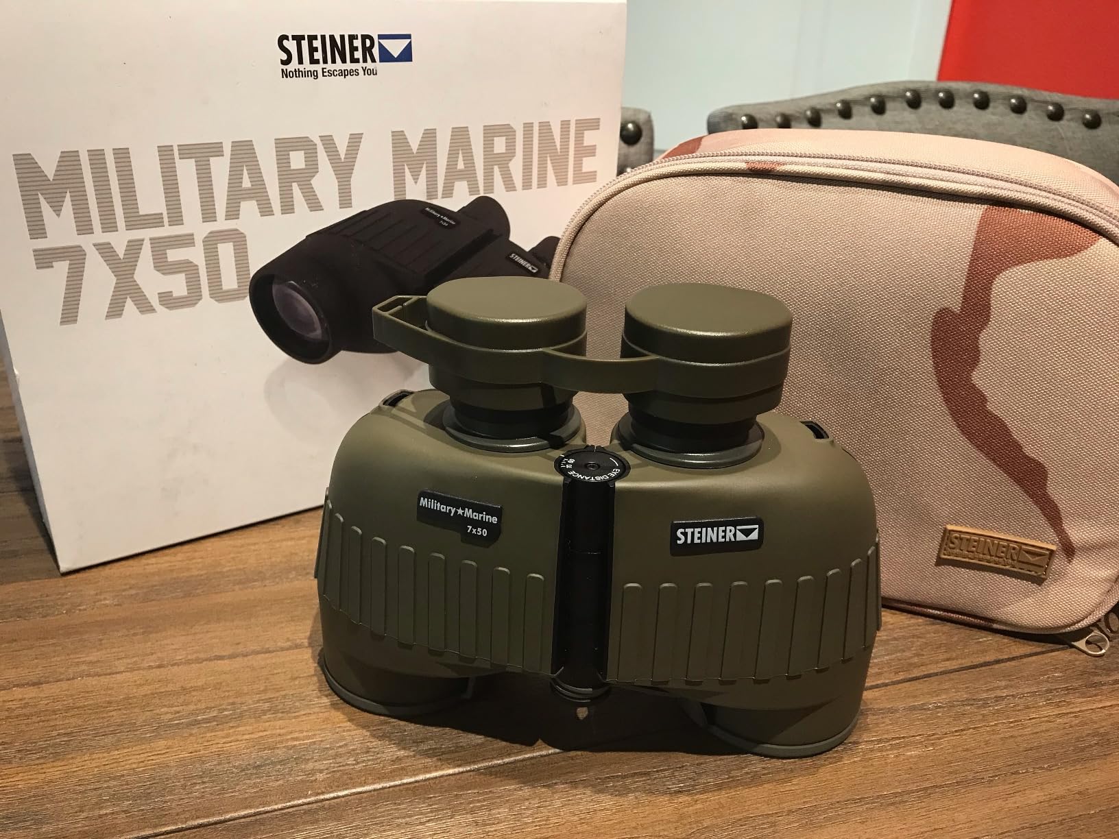 Steiner Military-Marine 7x50mm Binoculars - Sports-Auto-Focus, Floating Prism Shock Absorption, Waterproof customer photo 1