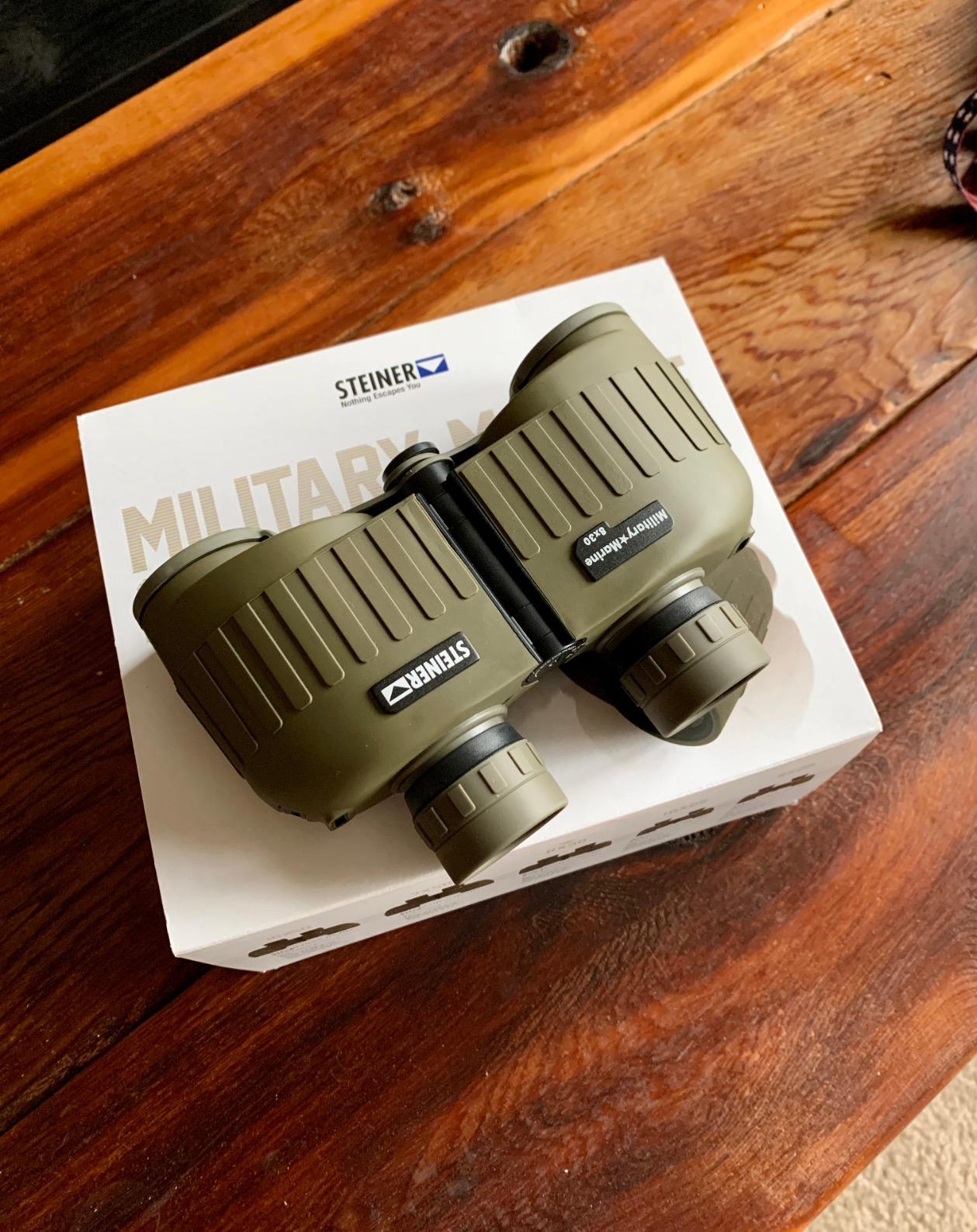 Steiner Military-Marine 7x50mm Binoculars - Sports-Auto-Focus, Floating Prism Shock Absorption, Waterproof customer photo 2