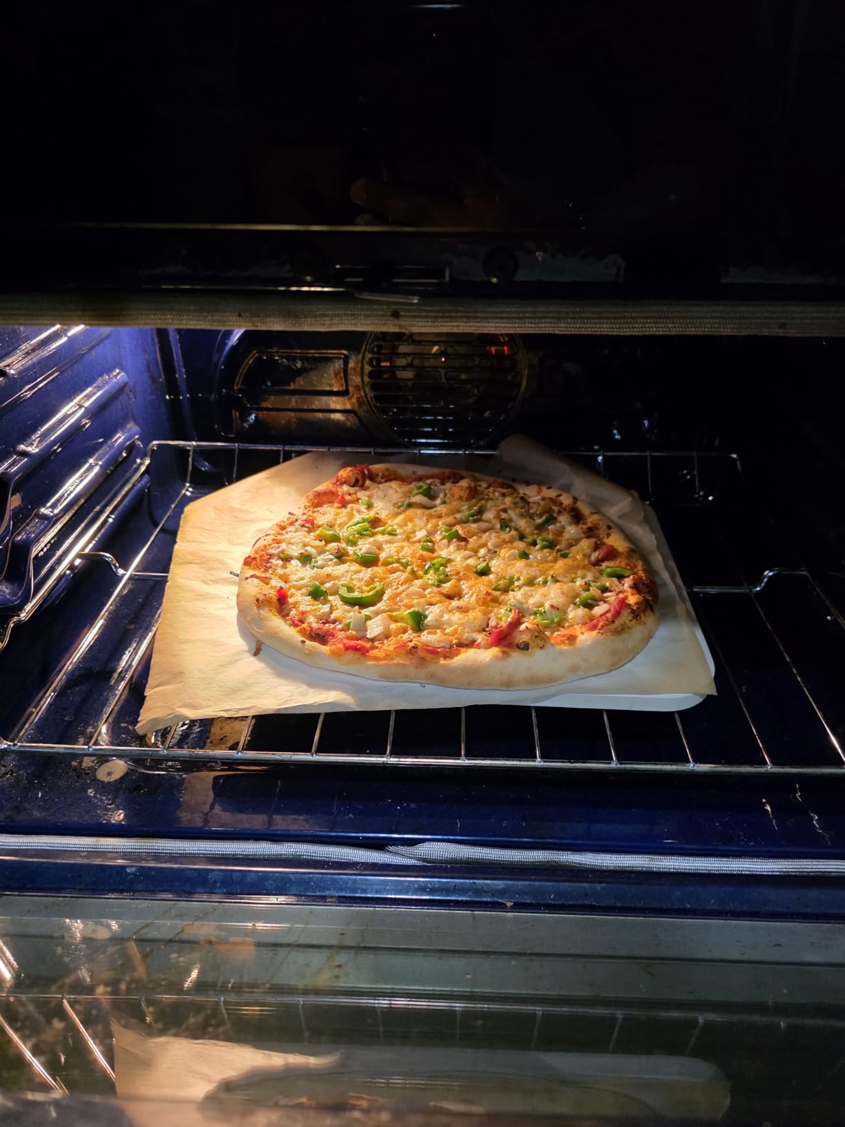 Hans Grill Rectangular Pizza Stone, 15 x 12 Inch Cordierite Stone with Peel | For Oven Baking & BBQ Grilling, Heat Resistant to 1112F, Includes Free Wooden Peel customer photo 2