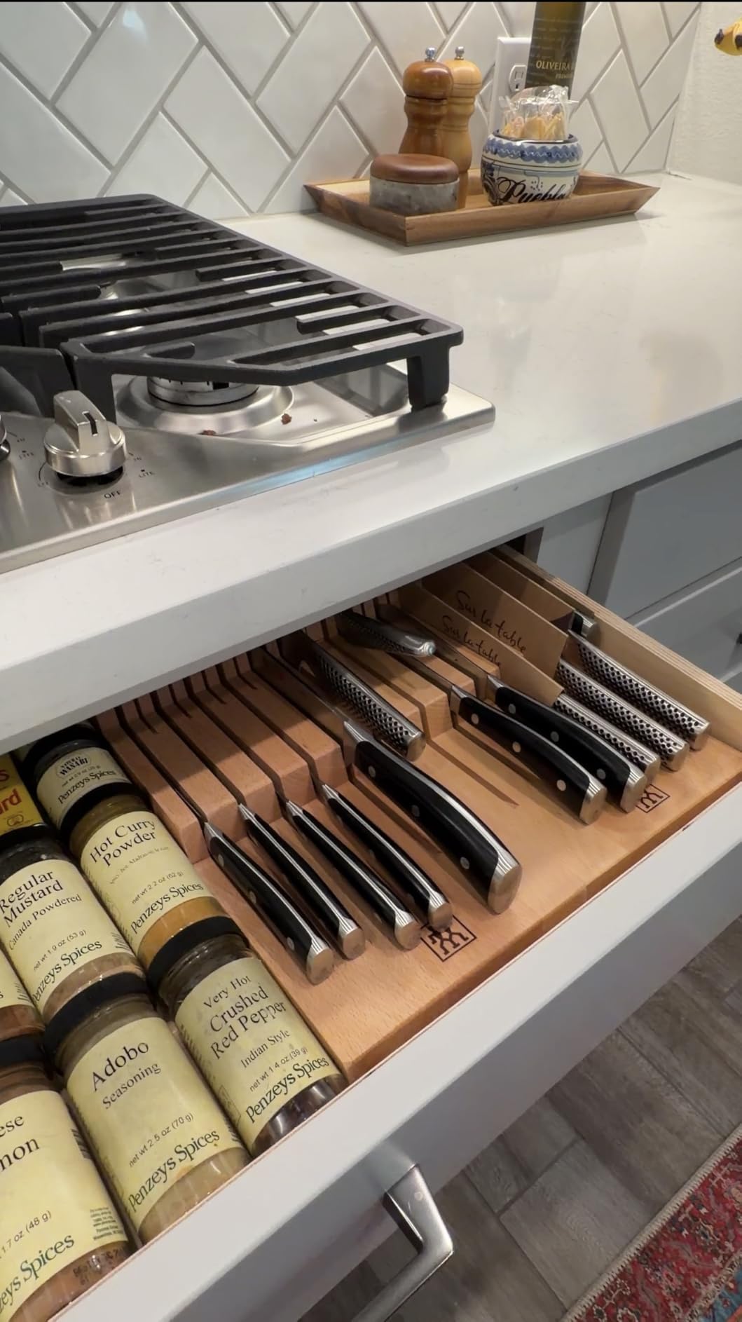 ZWILLING In-drawer Knife Organizer, 8-slot, Beechwood customer photo 2