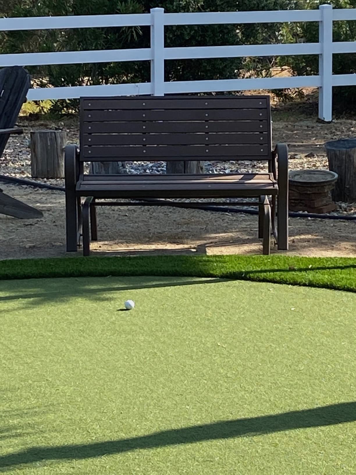 LIFETIME 60276 Glider Bench, Harbor Gray customer photo 1