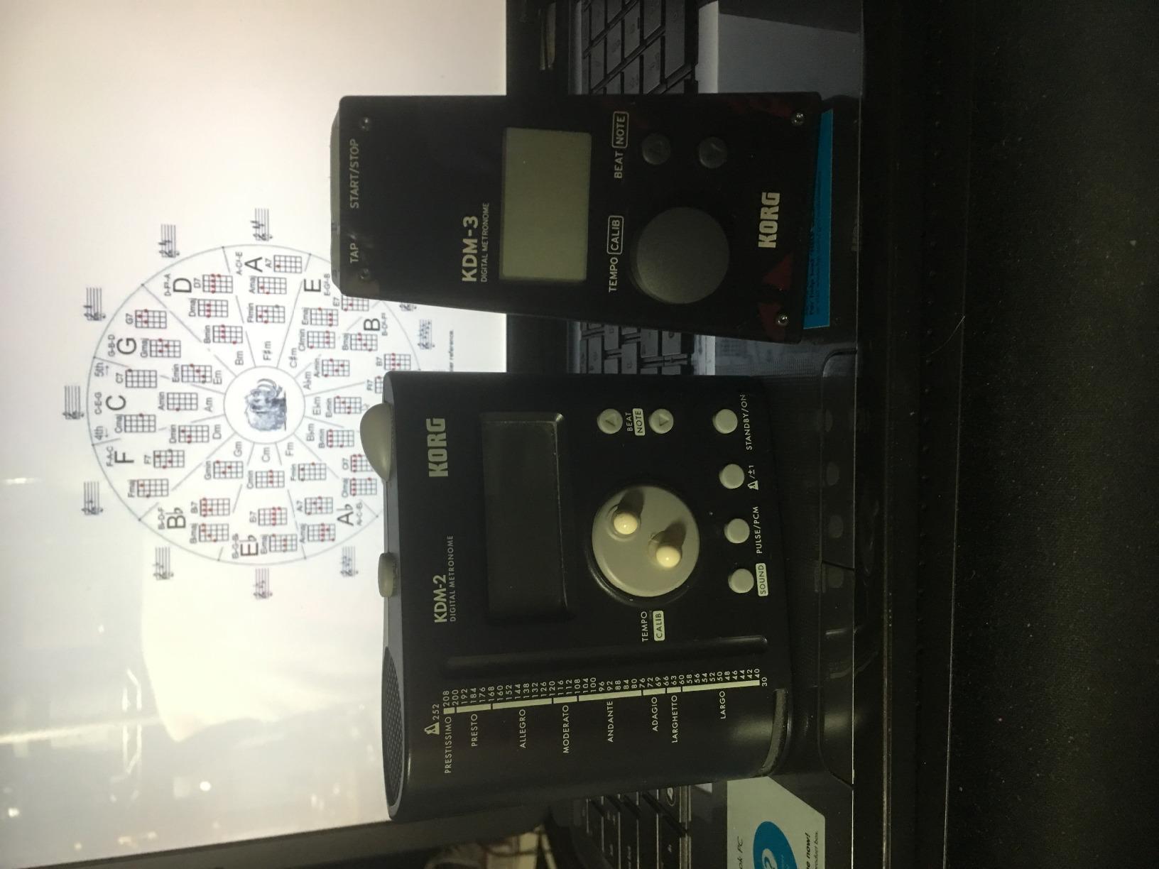 Korg KDM-3 Digital Metronome w/ Memory Backup and Auto Power-Off Function - Black customer photo 1
