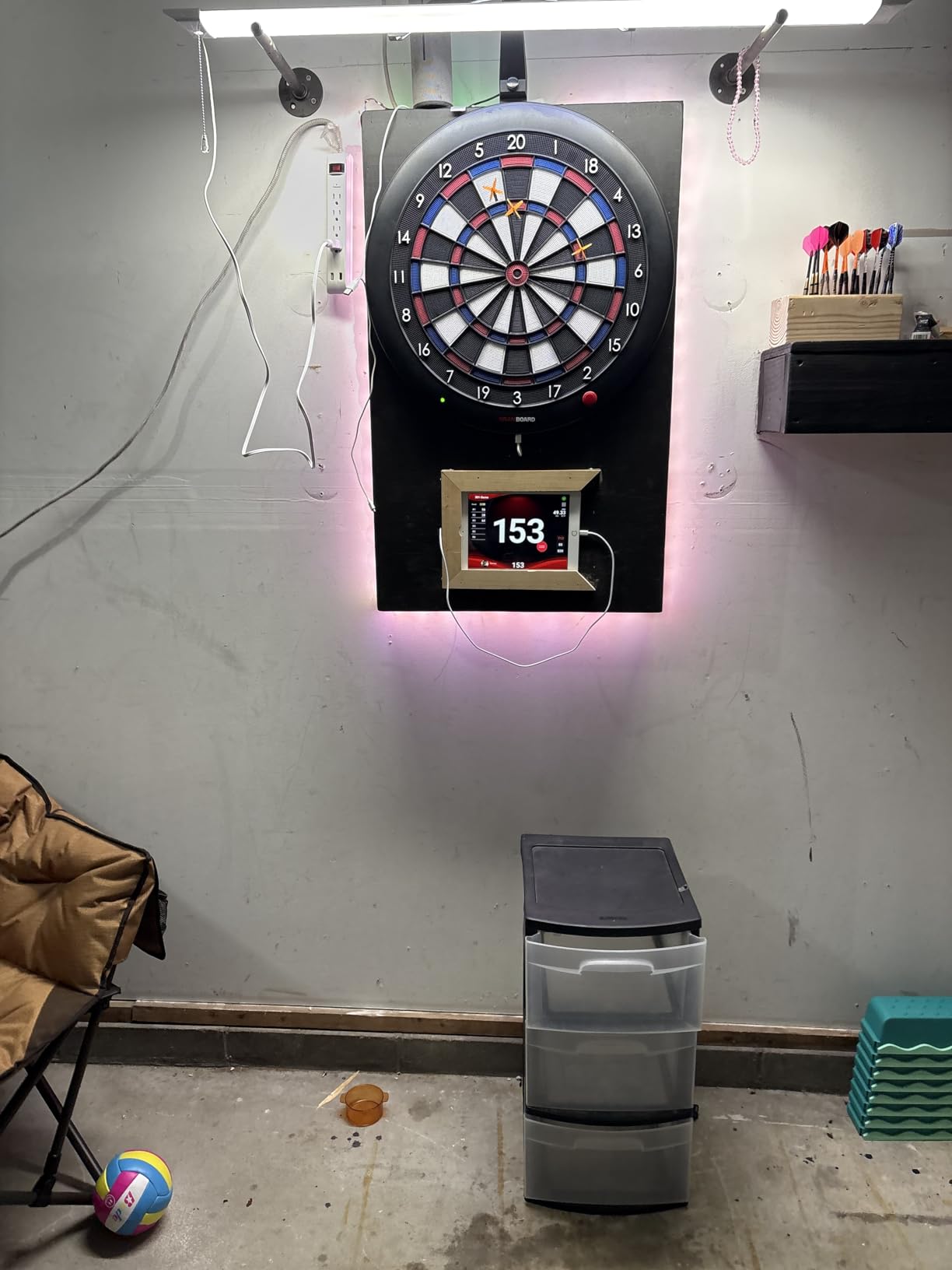 GRANBOARD3s Bluetooth Electronic Dartboard - Green customer photo 1