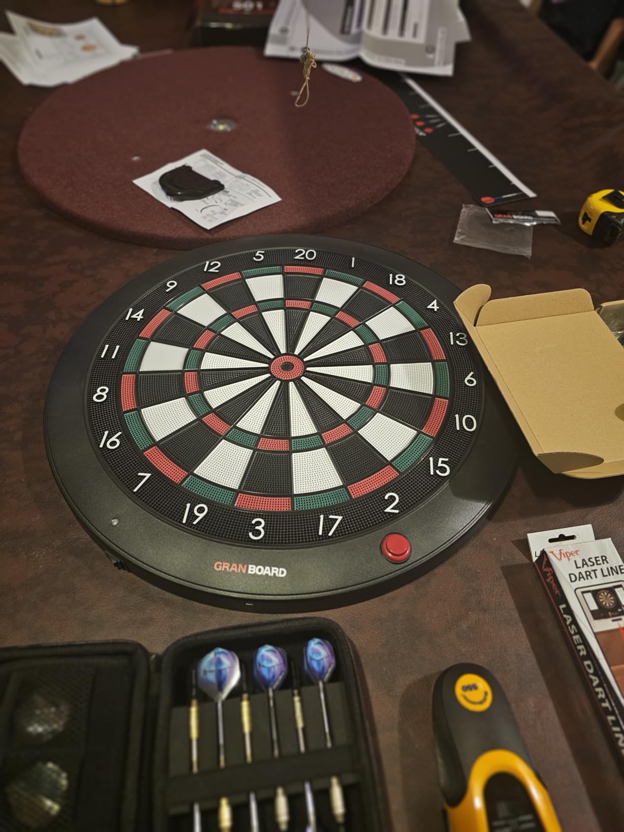 GRANBOARD3s Bluetooth Electronic Dartboard - Green customer photo 2