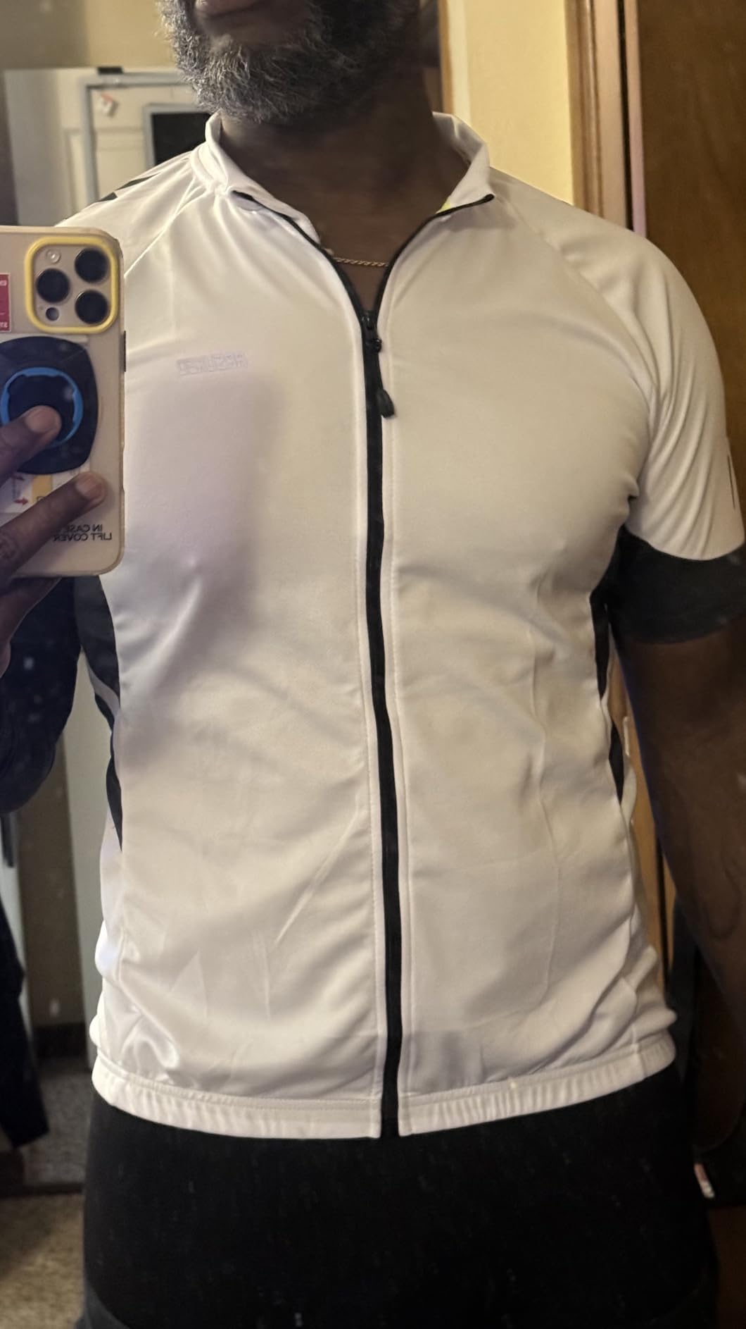 ARSUXEO Men's Short Sleeves Cycling Jersey Bicycle Biking Bike Shirt 636 customer photo 1