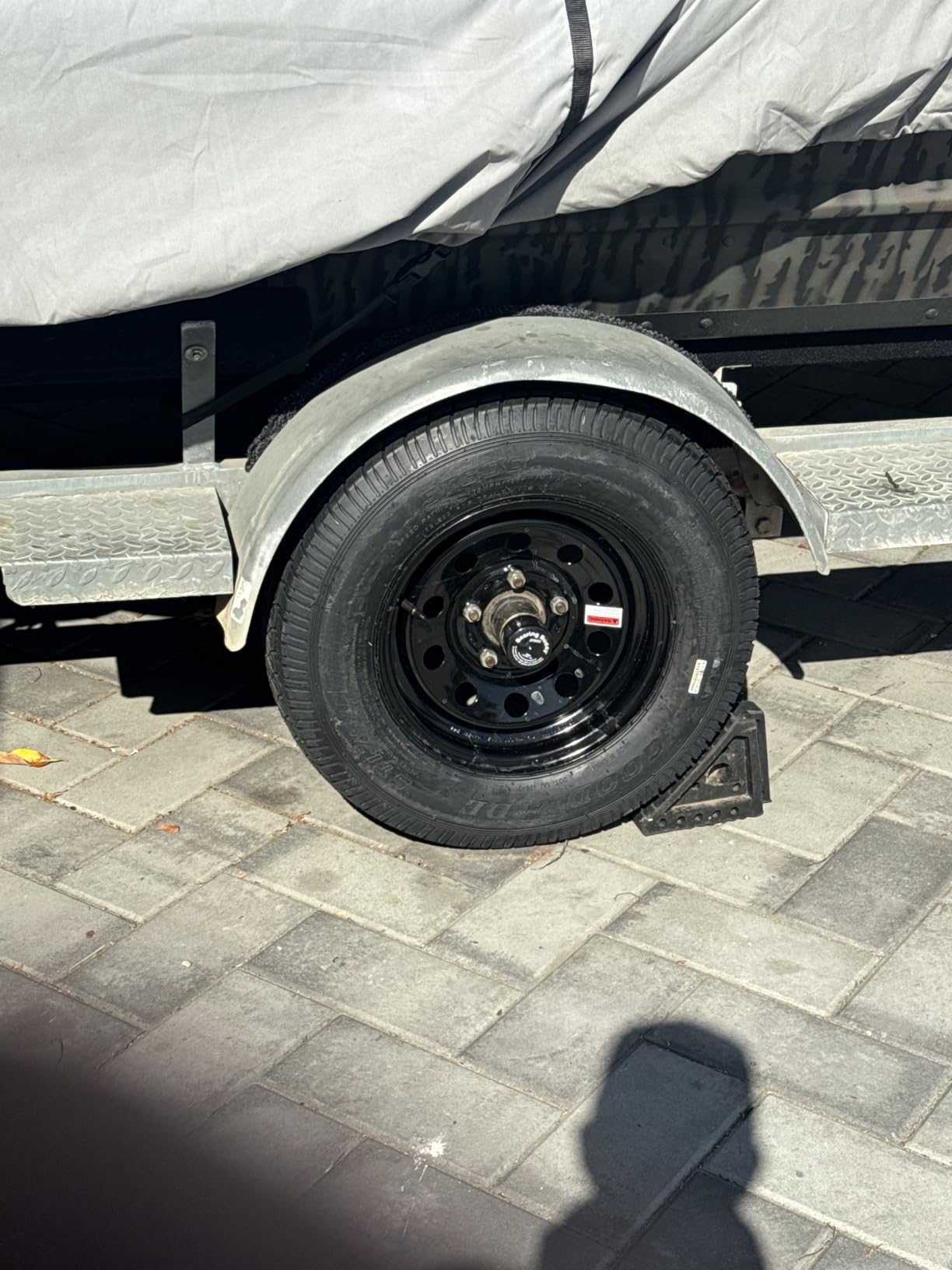 eCustomrim 2-Pack Trailer Tire Rim Assembly ST175/80D13 Load Range C | 13 Inch 6 Ply Tires, 5 Lug On 4.5 Inch Center Black Wheel For Utility Cargo Trailers - 2 Year Warranty With Roadside customer photo 1