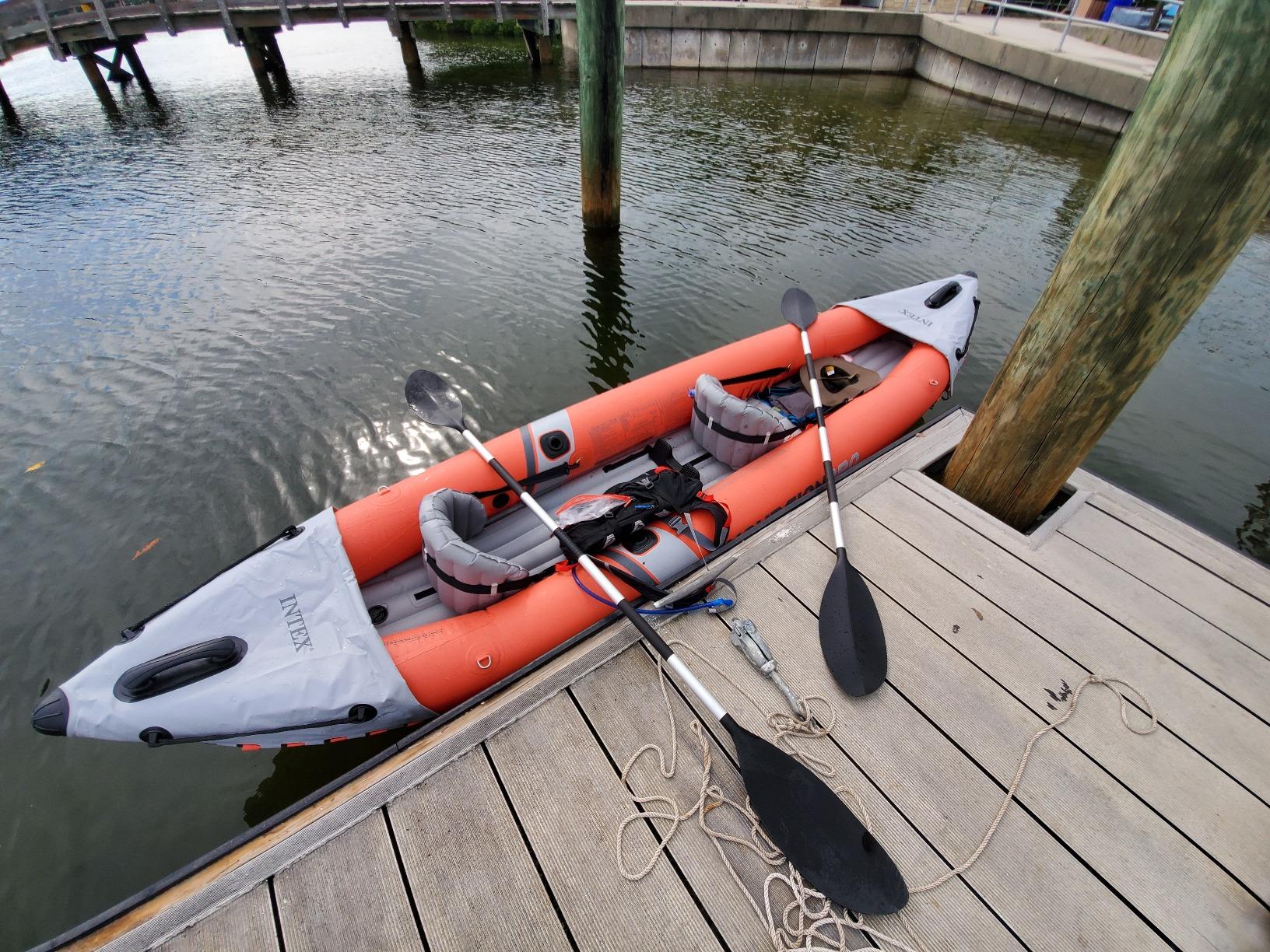 INTEX 68309EP Excursion Pro K2 Inflatable Kayak Set customer photo 1